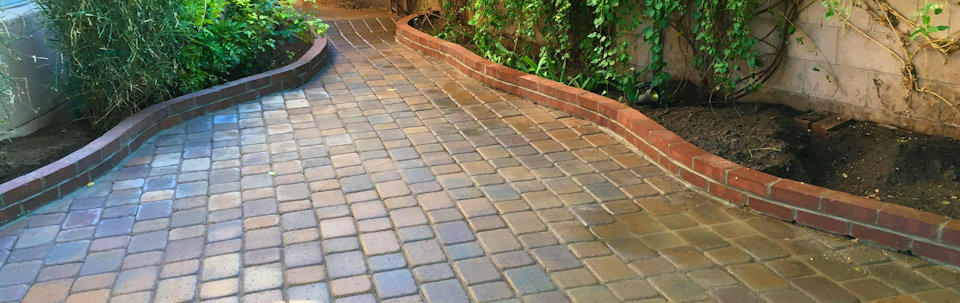 Paver walkway